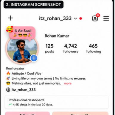 Instagram 3D Pastel Profile Diorama — 3/3