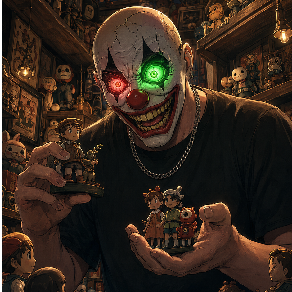 Cyber Clown Toy Shop Anime