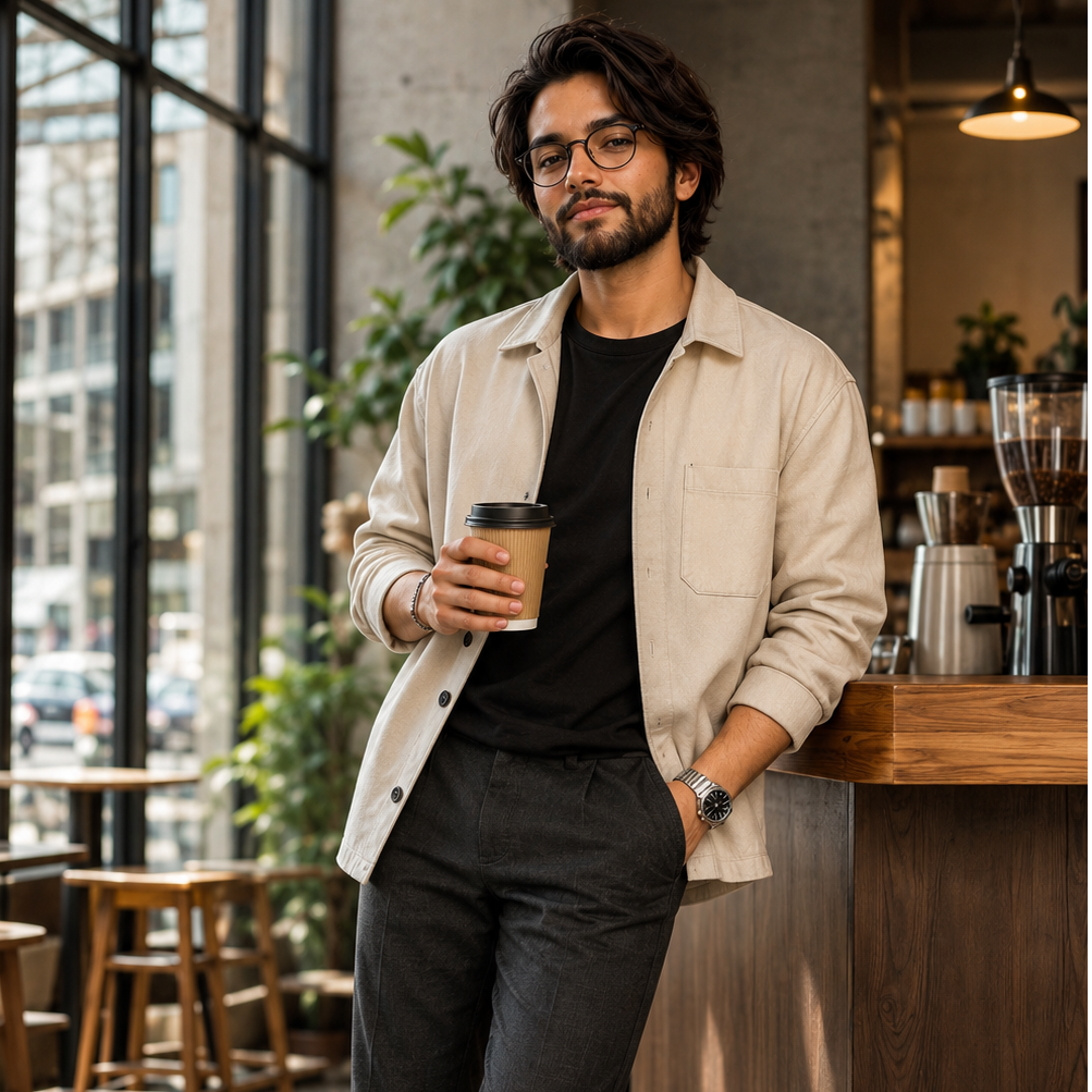 Male Influencer Lifestyle Photo